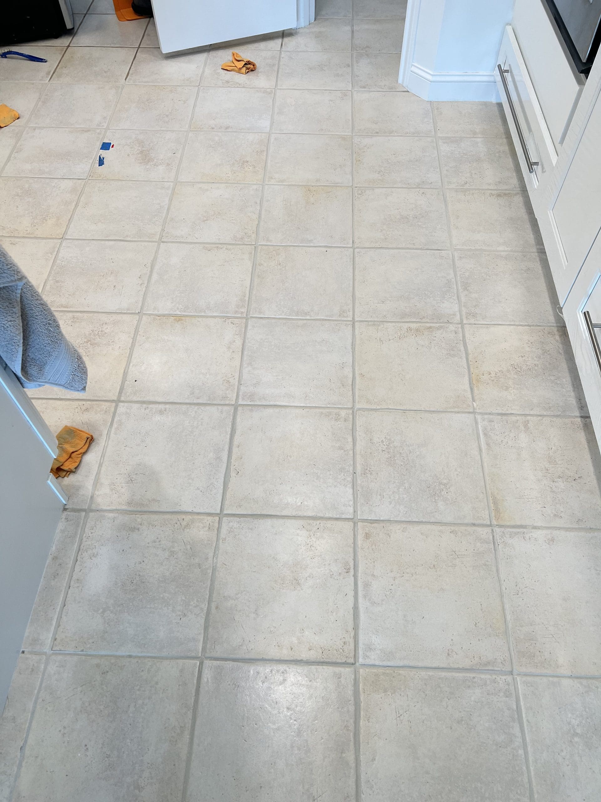 Grout Color Sealing - Santa Fe Floor Care