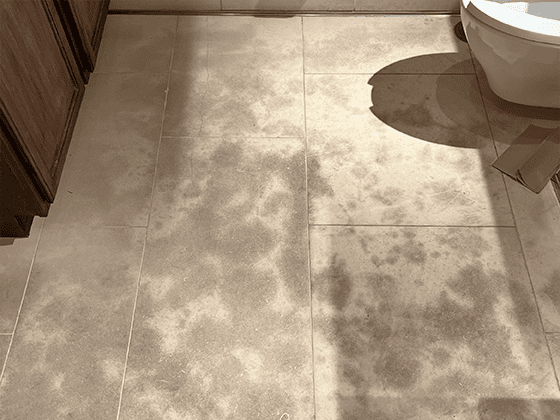 Limestone Etch Repair - Santa Fe Floor Care