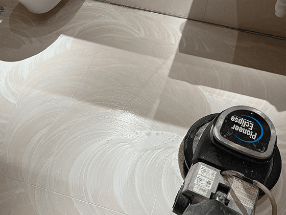 Limestone Etch Repair - Santa Fe Floor Care