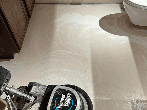 Limestone Etch Repair - Santa Fe Floor Care