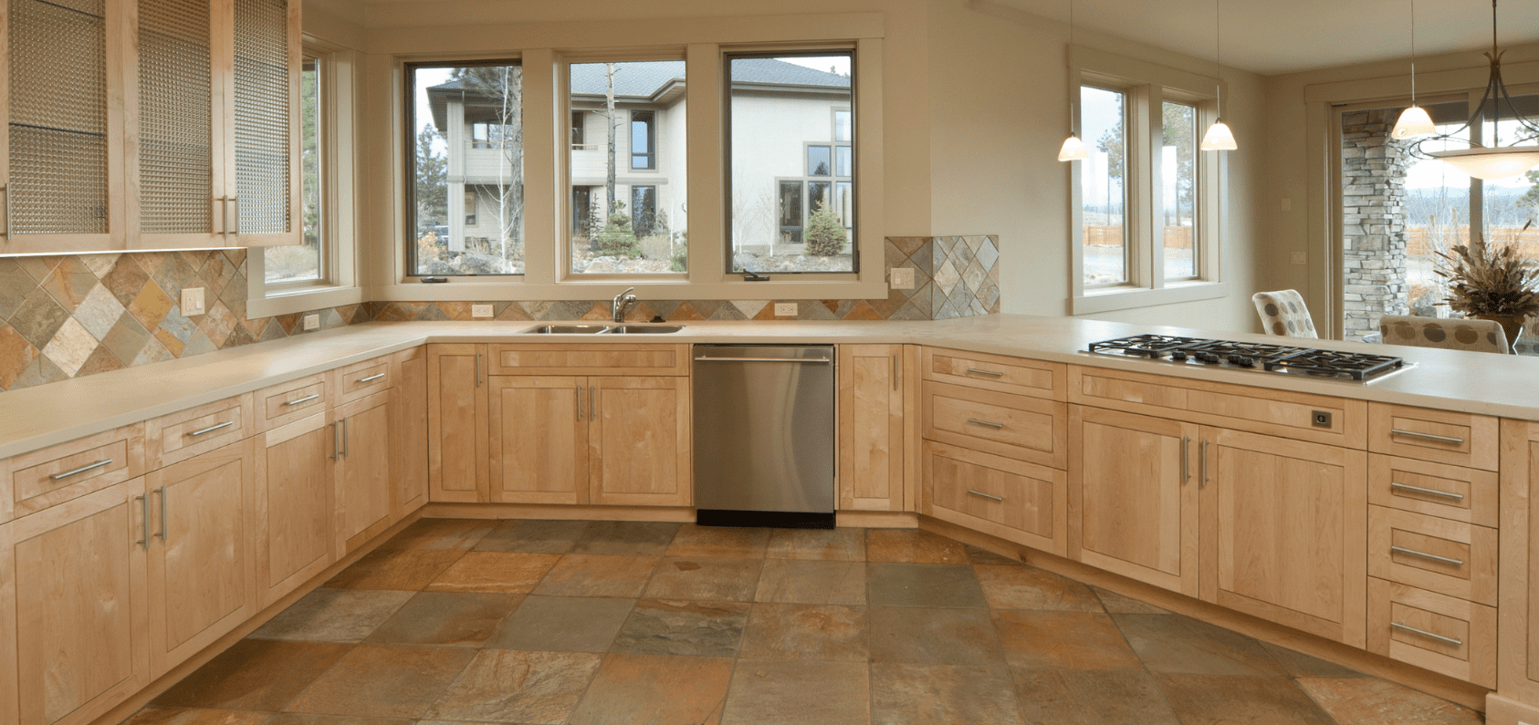 Slate Cleaning and Restoration - Santa Fe Floor Care