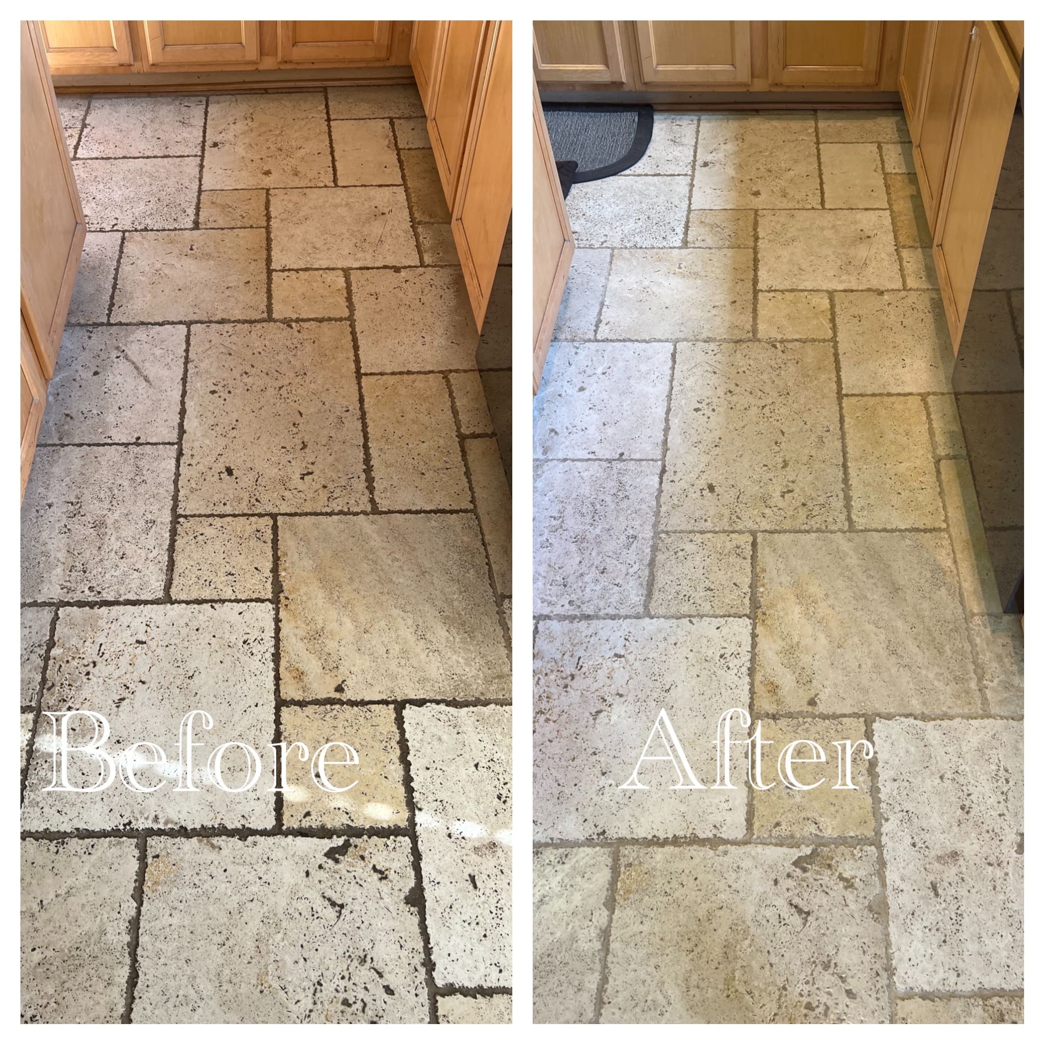 Travertine Cleaning and Sealing Experts- Austin Texas - Santa Fe Floor Care