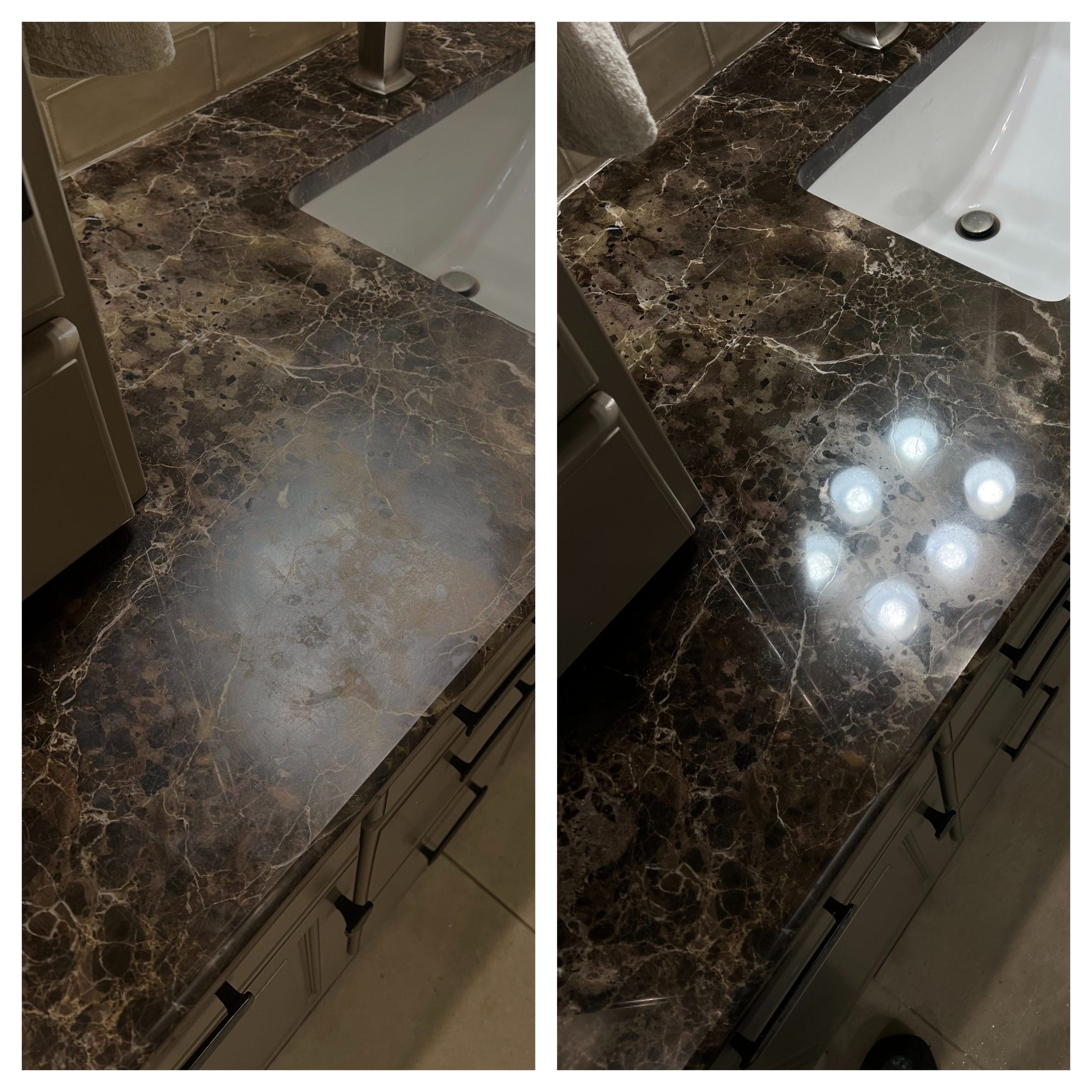 Marble Countertop Polishing Experts-West Lake Hills, Austin - Santa Fe Floor Care