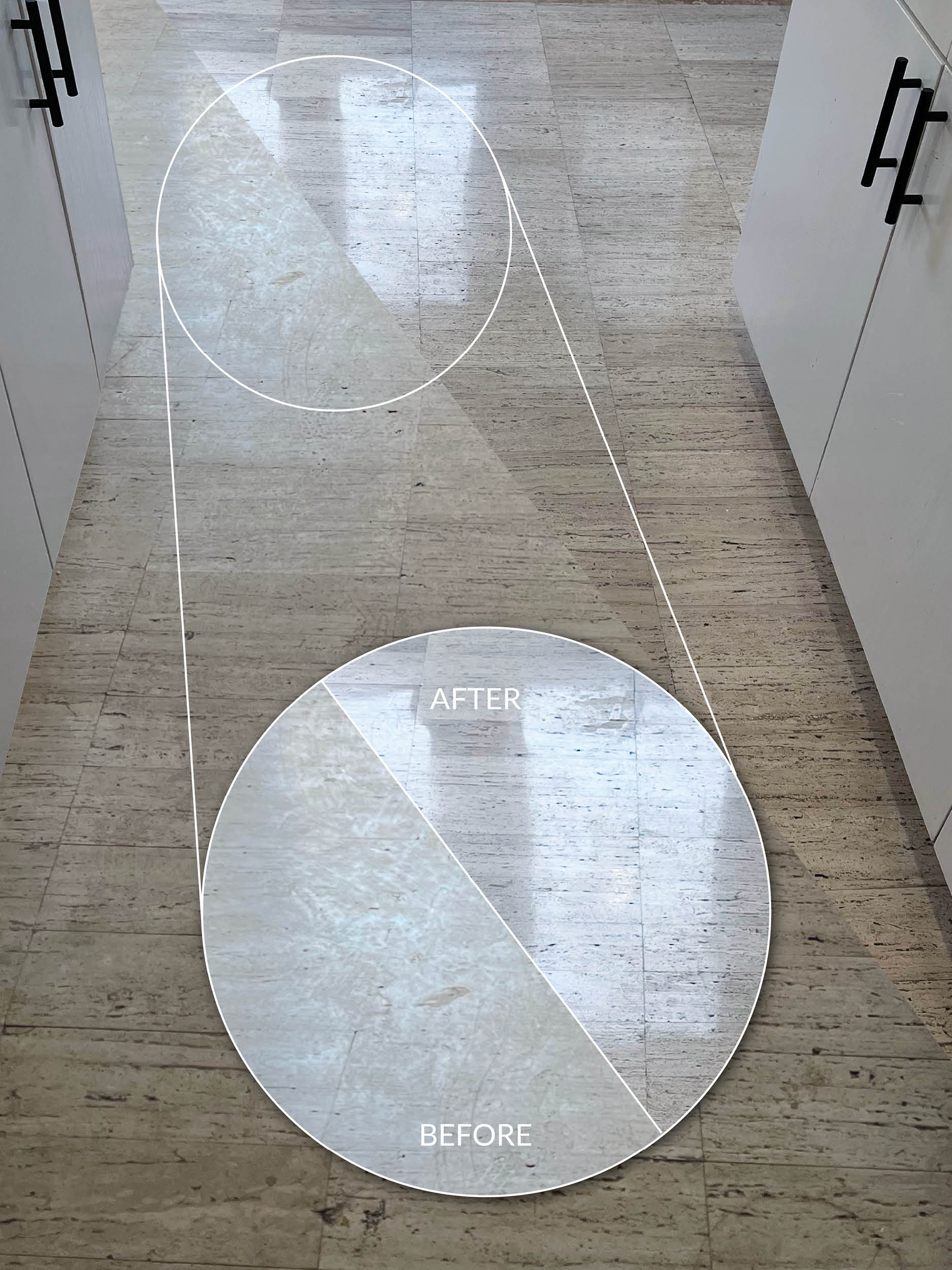 Travertine Polishing Experts-Lake Way Texas - Santa Fe Floor Care