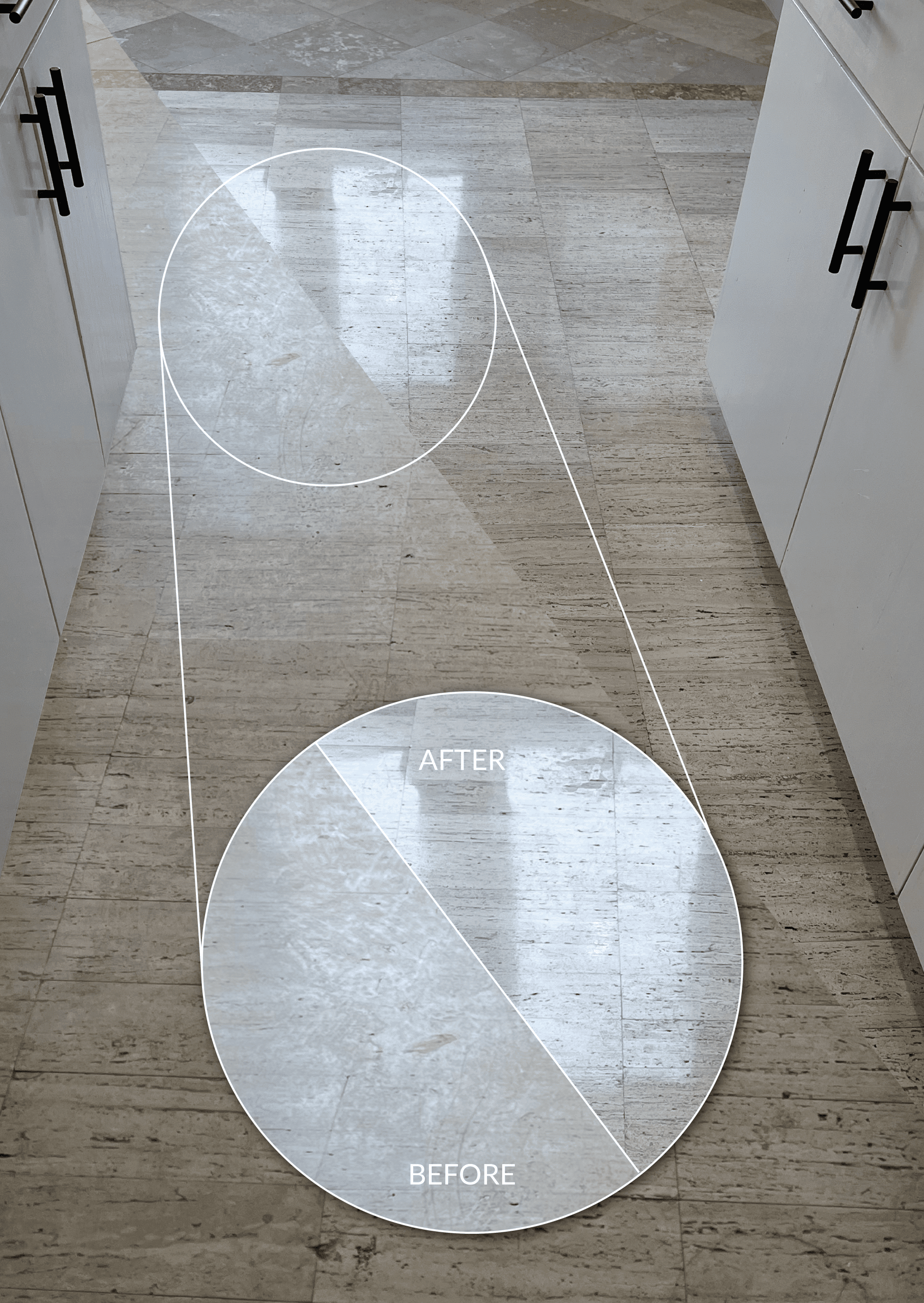Travertine Polishing Experts-Lake Way Texas - Santa Fe Floor Care