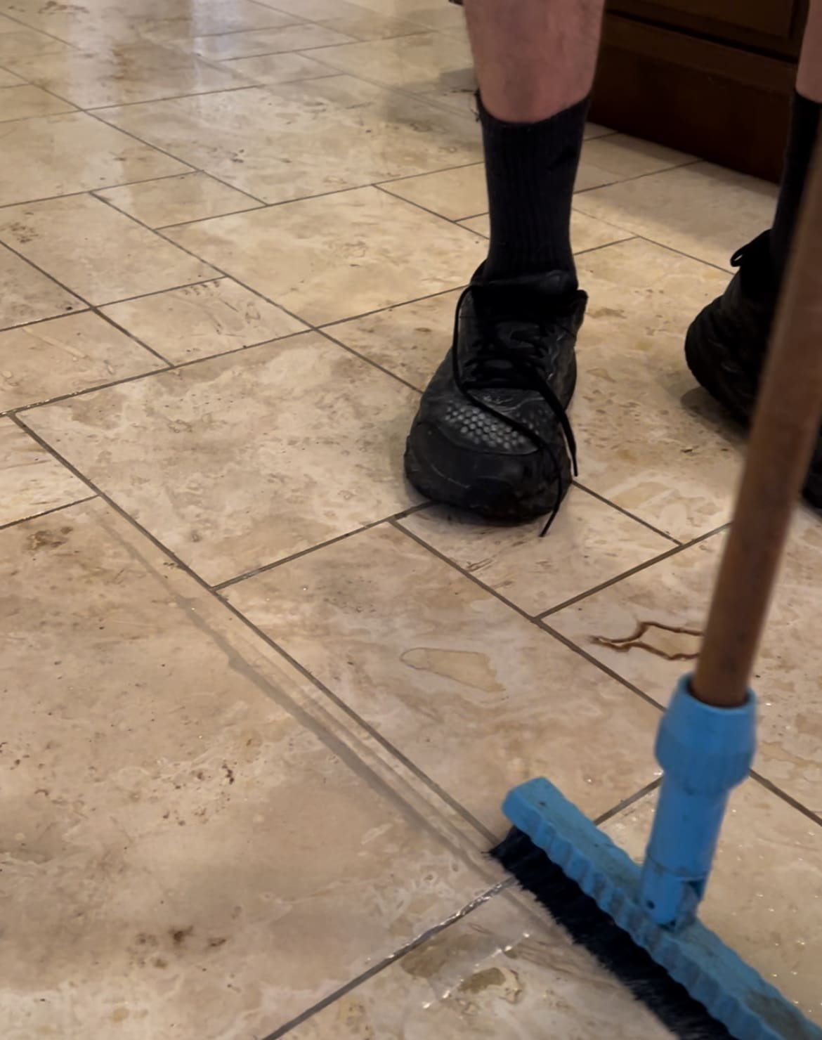 Travertine Polishing Specialist in Lake Way Texas - Santa Fe Floor Care