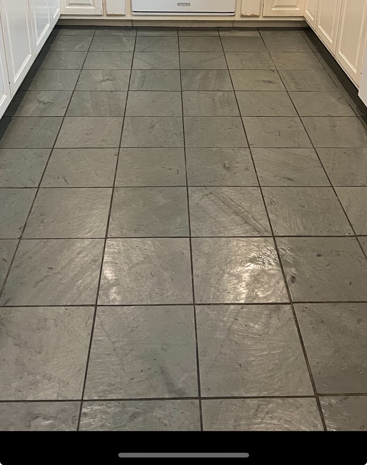Dramatic Slate Floor Restoration- Austin Texas - Santa Fe Floor Care