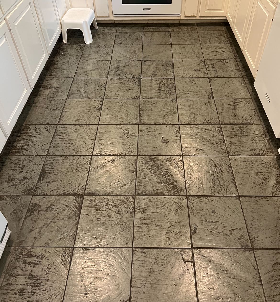 Dramatic Slate Floor Restoration- Austin Texas - Santa Fe Floor Care