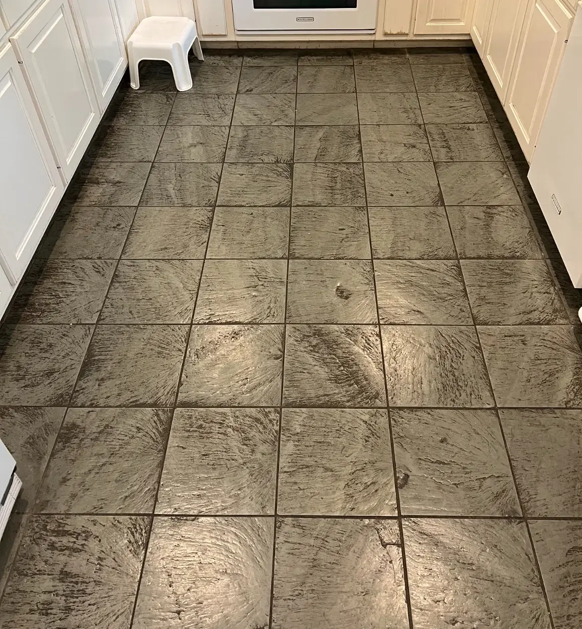 Dramatic Slate Floor Restoration- Austin Texas - Santa Fe Floor Care