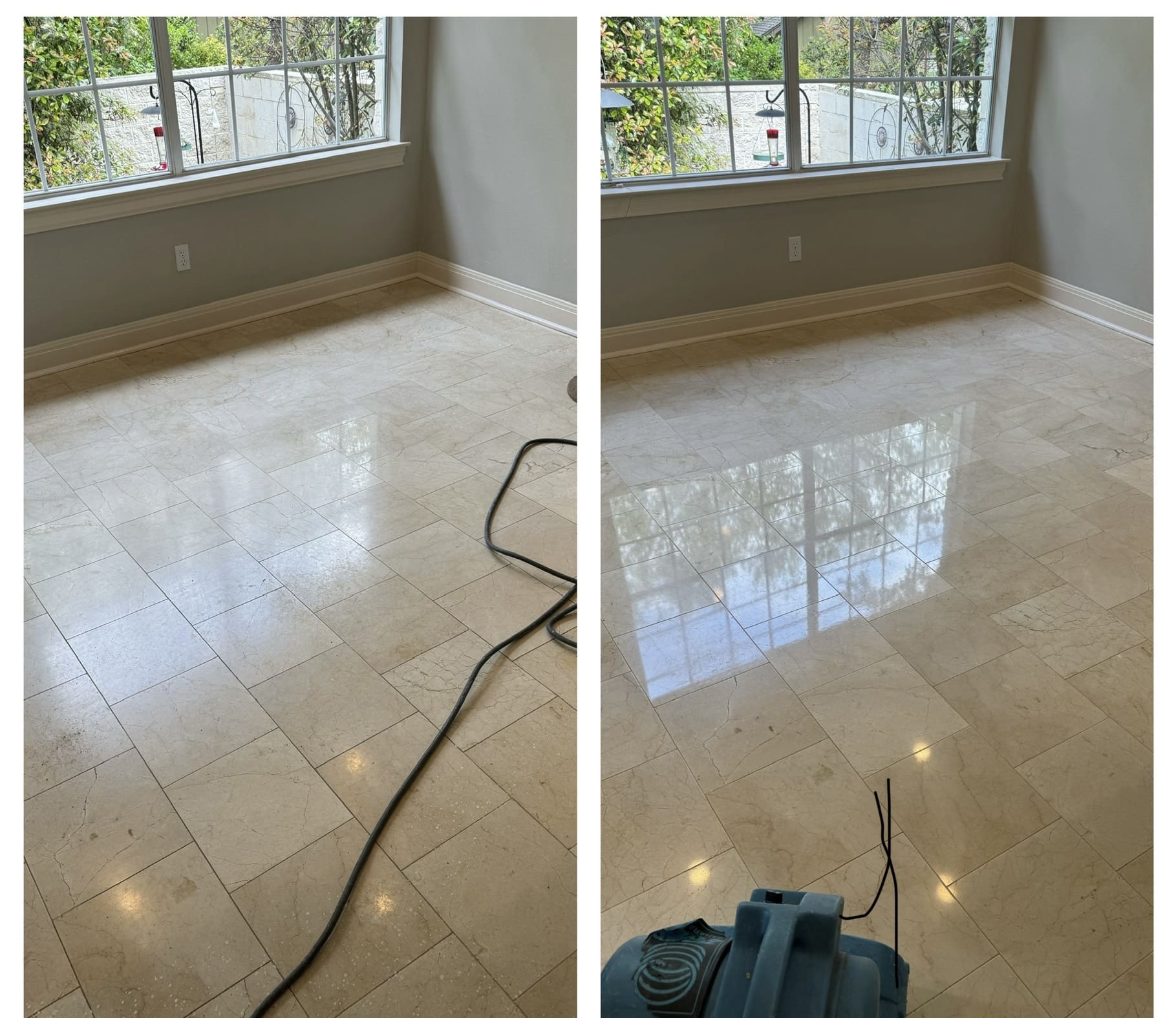 Marble Floor Polishing Service - Austin Texas - Santa Fe Floor Care