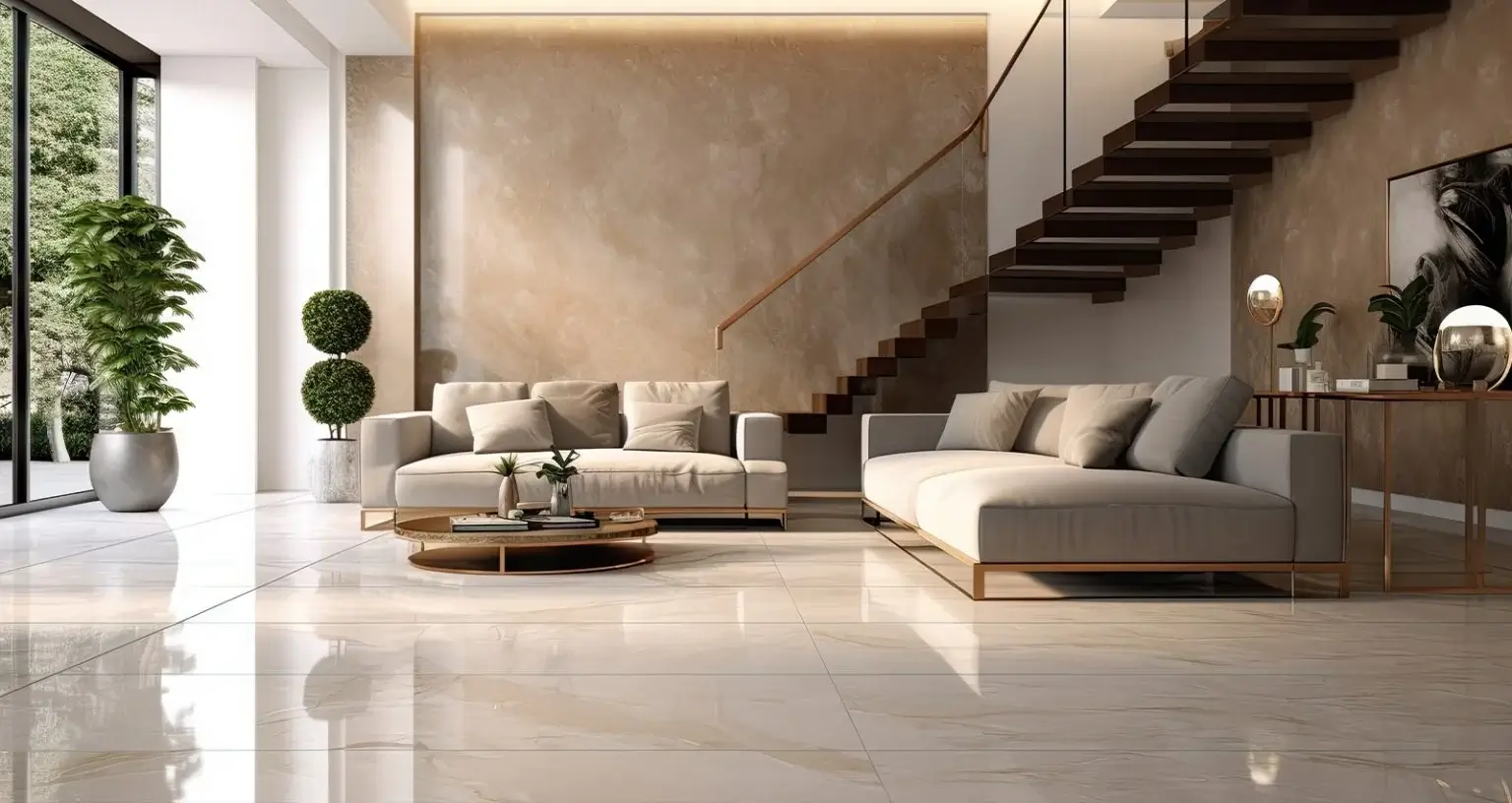 Natural Stone Restoration and Protection - Santa Fe Floor Care