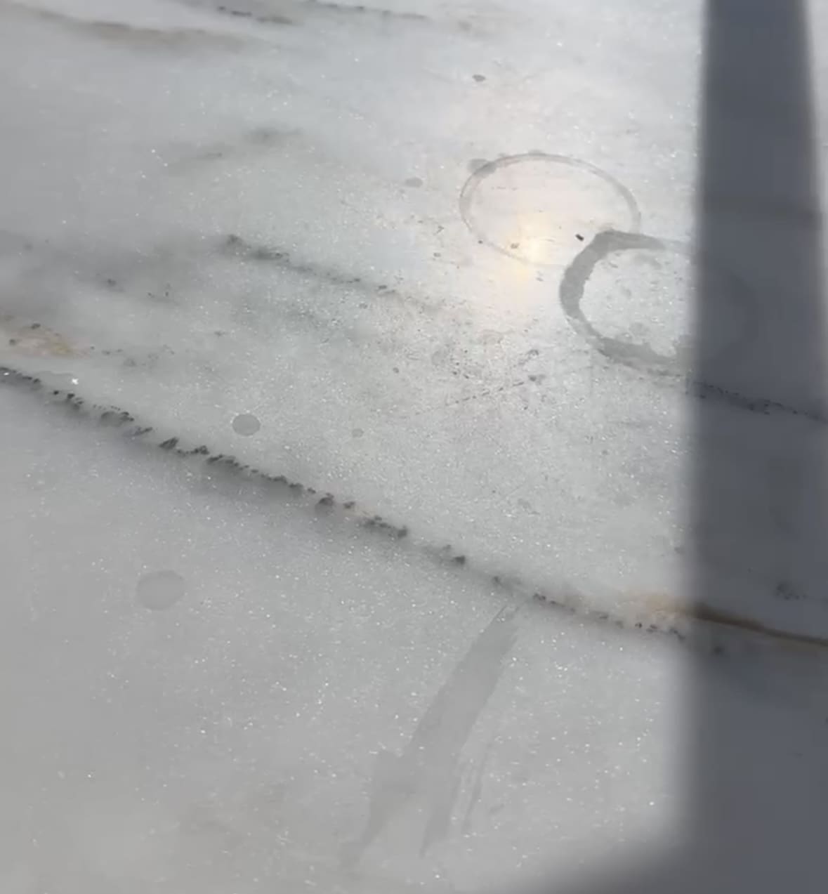 Marble Etch Removal - Stone Restoration - Austin Texas - Santa Fe Floor Care